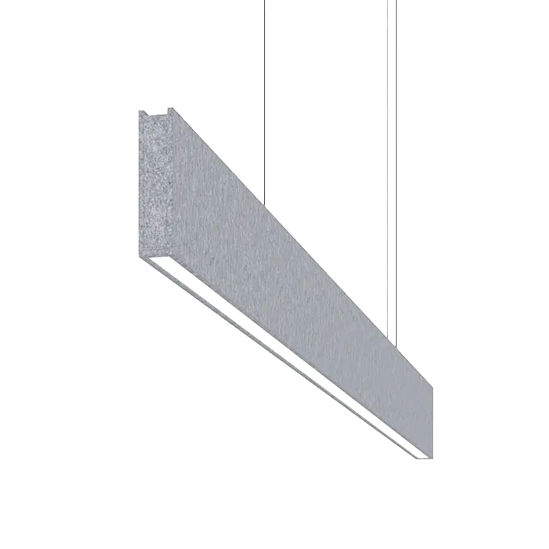 MuffleBox LED Felt Acoustic Ceiling Baffle - Muffle USA LLC