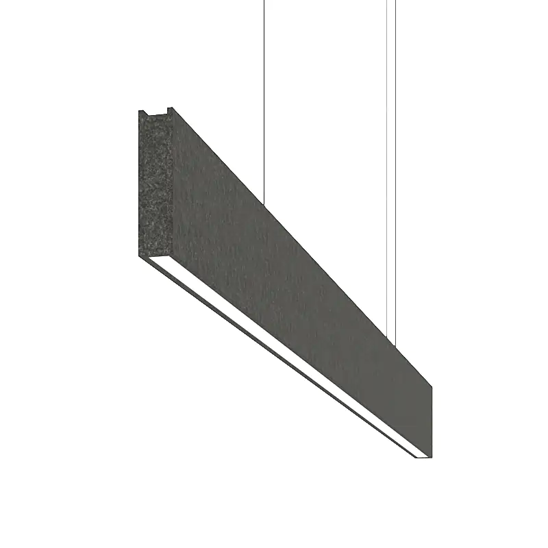 MuffleBox LED Felt Acoustic Ceiling Baffle - Muffle USA LLC