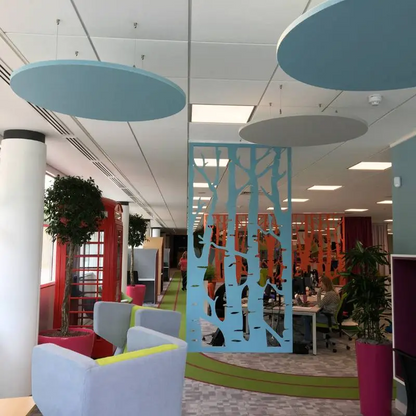  - MuffleCloud Acoustic Ceiling Cloud - Circle - Muffle USA LLC 