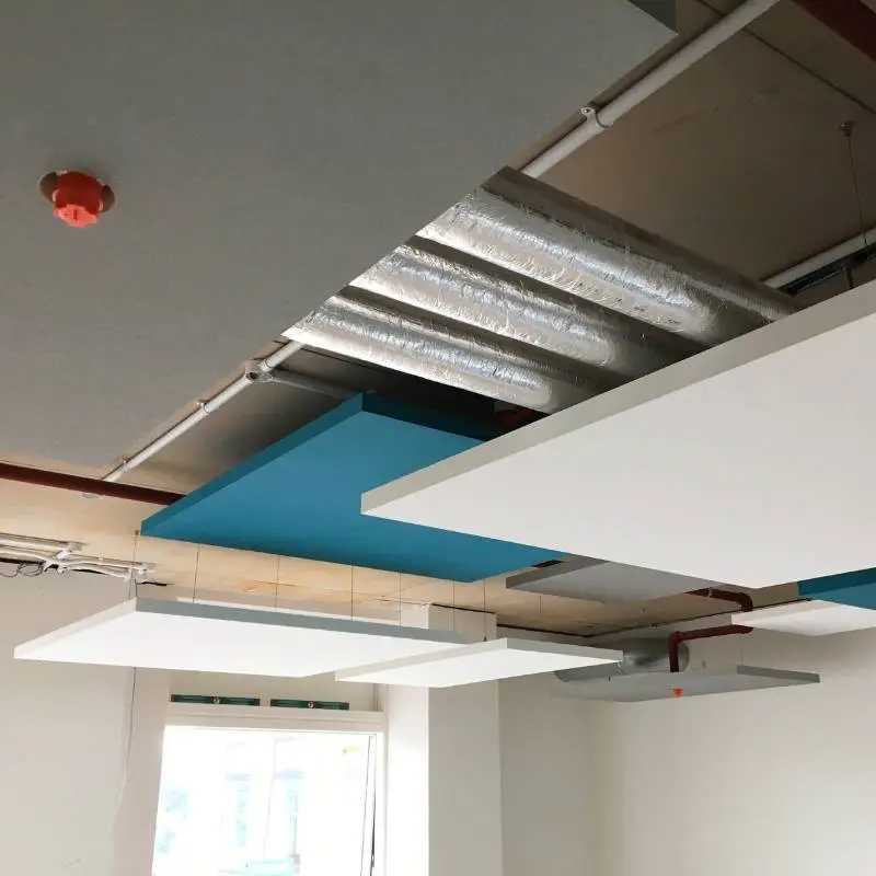  - MuffleCloud Acoustical Ceiling Cloud - Square - Muffle USA LLC 