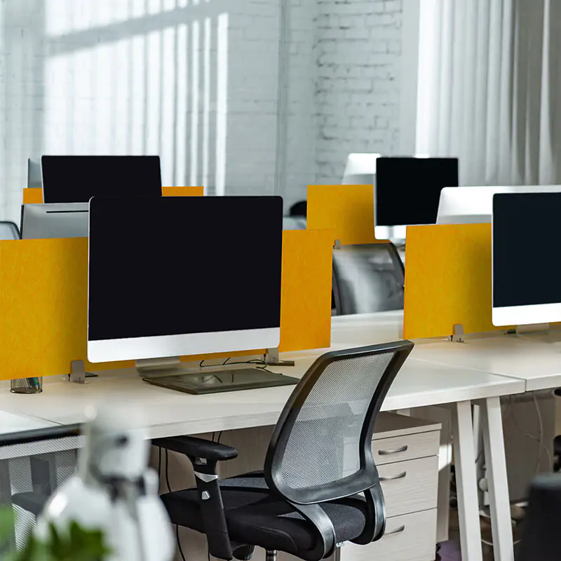  - MuffleDivider Felt Acoustic Desktop Divider - Muffle USA LLC 