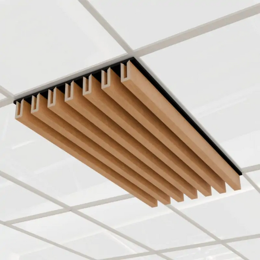 MuffleGrille Acoustic Slat Wall Panel - Muffle USA LLC