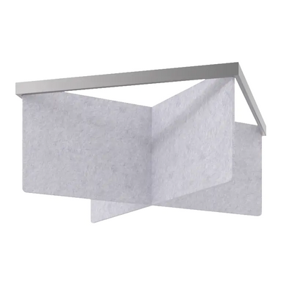  - MuffleLattice Felt Acoustic Ceiling Baffle - Muffle USA LLC 