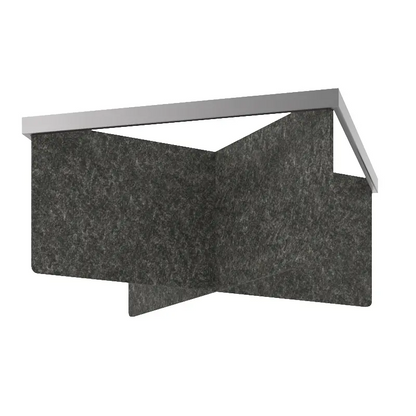 - MuffleLattice Felt Acoustic Ceiling Baffle - Muffle USA LLC 