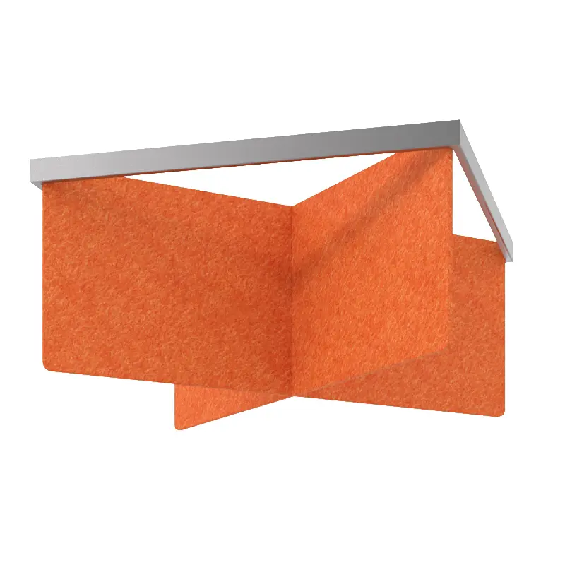  - MuffleLattice Felt Acoustic Ceiling Baffle - Muffle USA LLC 