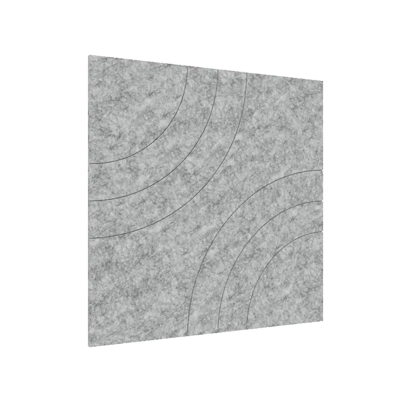  - MufflePanel Grooved Felt Acoustic Wall Panel  - Latitude - Muffle USA LLC 