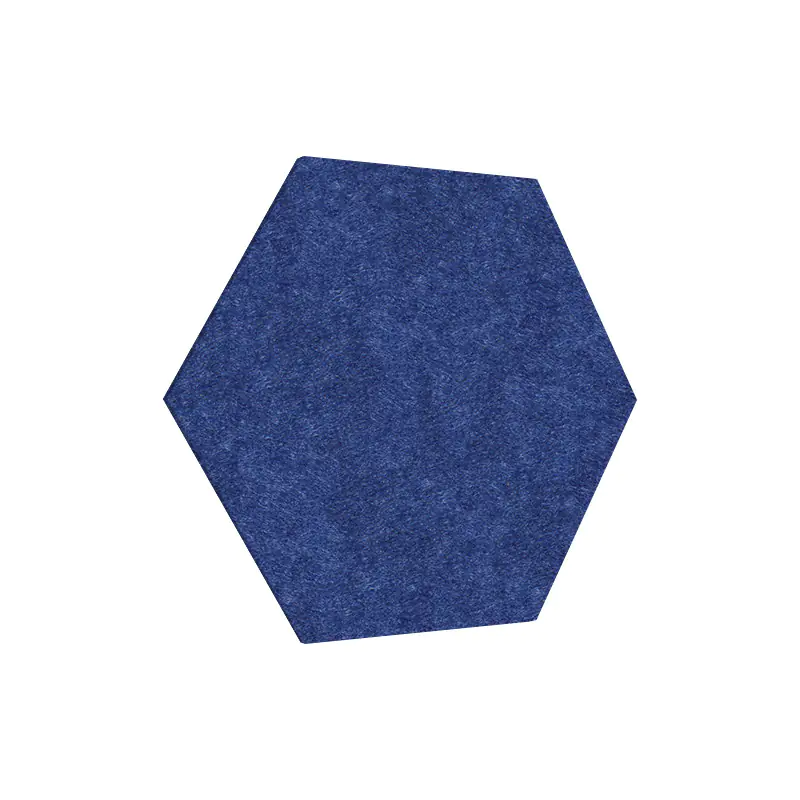  - MufflePanel Geometric Felt Acoustic Wall Panel - Hexagon - Muffle USA LLC 