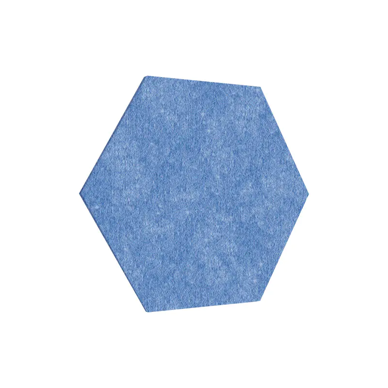  - MufflePanel Geometric Felt Acoustic Wall Panel - Hexagon - Muffle USA LLC 