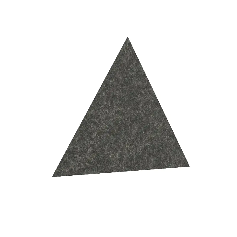  - MufflePanel Geometric Felt Acoustic Wall Panel - Triangle - Muffle USA LLC 