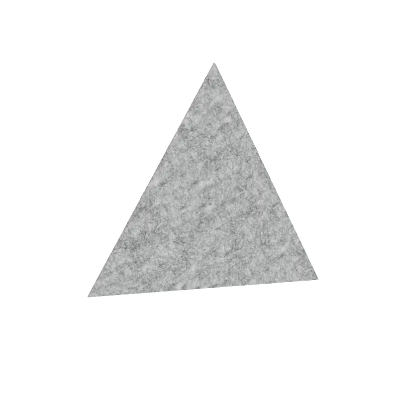  - MufflePanel Geometric Felt Acoustic Wall Panel - Triangle - Muffle USA LLC 