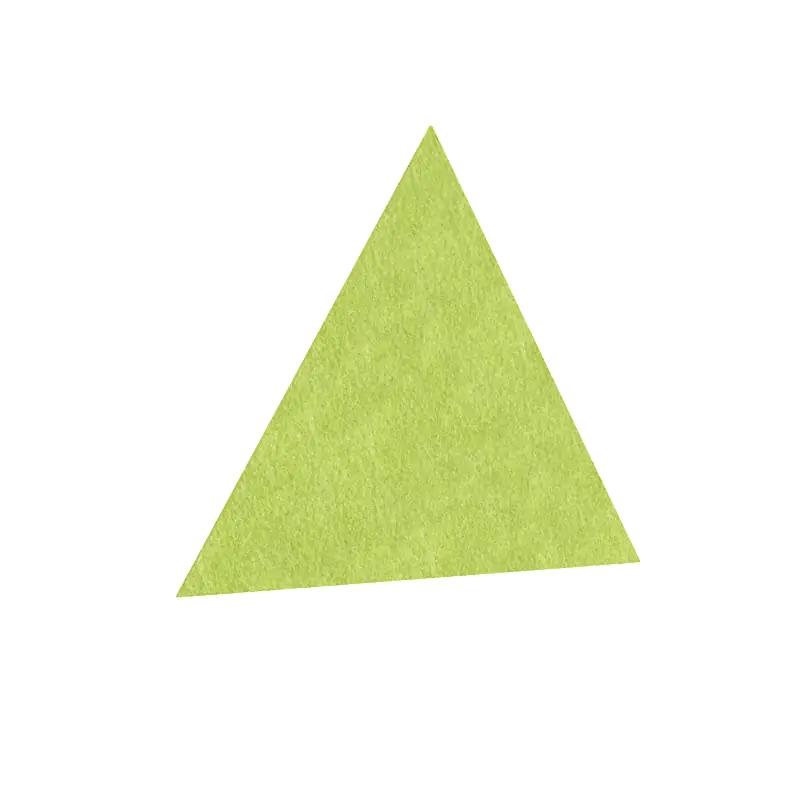  - MufflePanel Geometric Felt Acoustic Wall Panel - Triangle - Muffle USA LLC 
