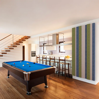 MuffleStripe 3D Felt Acoustic Wall Panel - Muffle USA LLC