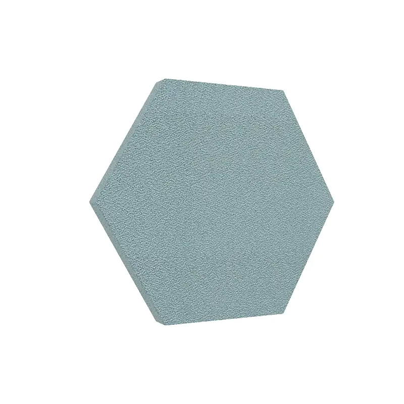  - MuffleWall Fabric Acoustic Wall Panel - Hexagon - Muffle USA LLC 