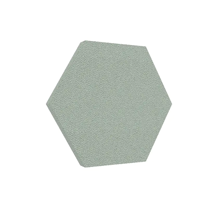  - MuffleWall Fabric Acoustic Wall Panel - Hexagon - Muffle USA LLC 