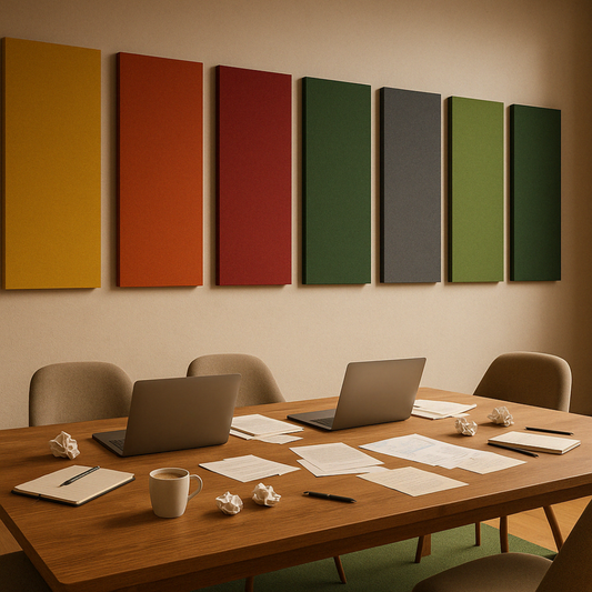 MuffleWall | (Sold in Packs) Fabric Acoustic Wall Panel - Rectangle